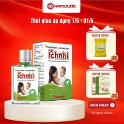 Thumbnail Dầu tràm khuynh diệp Ích Nhi 30ml giúp phòng cảm lạnh, làm ấm, an toàn cho trẻ sơ sinh và phụ nữ có thai, sau sinh 1