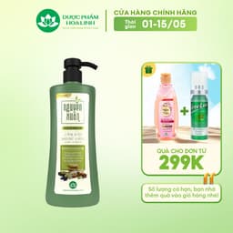 Thumbnail Dầu gội dược liệu Nguyên Xuân Dưỡng tóc Hương bưởi 450ml -Tặng thêm 50ml giá không đổi 1