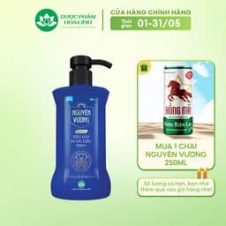 Thumbnail Dầu gội dược liệu Nguyên Vương Sảng khoái dành cho nam chai 250ml - Hương sảng khoái 1
