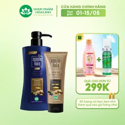 Thumbnail Bộ Dầu gội 350ml và Dầu xả 150ml Nguyên Xuân sạch gàu - Dành cho tóc gàu, ngứa 1