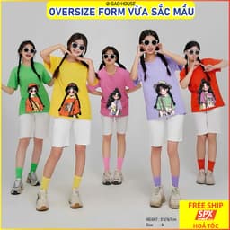 Thumbnail Áo thun Đồng phục Gạo House đi biển , Áo cộc tay cotton 100% cao cấp phối đồ đi biển form thoải mái, Áo phông nam nữ 1