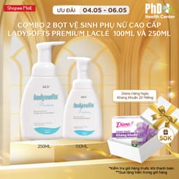 Thumbnail Combo 2 Chai Dung Dịch Vệ Sinh Phụ Nữ Dạng Bọt Ladysofts Premium Làm Sạch Và Duy Trì Độ pH Tự Nhiên 1