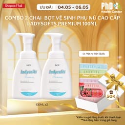 Thumbnail Combo 2 Chai Dung Dịch Vệ Sinh Phụ Nữ Dạng Bọt Ladysofts Premium Làm Sạch Và Duy Trì Độ pH Tự Nhiên 3