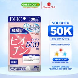Thumbnail Viên uống DHC Biotin ngăn rụng tóc, hỗ trợ mọc tóc Biotin gói 30 viên (30 Ngày) 1