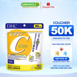 Thumbnail Viên uống bổ sung vitamin C DHC Nhật Bản hỗ trợ sáng da, mờ thâm, tăng cường đề kháng 90 ngày 1