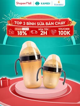 Thumbnail Bình Sữa Kamidi Chất Liệu Silicon An Toàn Cho Bé Sơ Sinh Chống Sặc Và Đầy Hơi Hiệu Quả Bé Ti Được Mọi Tư Thế 1