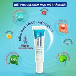 Thumbnail Gel giảm mụn AcnesPro Skincare cho da dầu mụn nhạy cảm, giảm mụn viêm, mờ thâm, làm đẹp da sau mụn (20g) 3