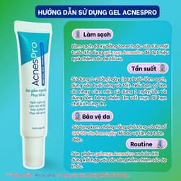 Thumbnail Gel giảm mụn AcnesPro Skincare cho da dầu mụn nhạy cảm, giảm mụn viêm, mờ thâm, làm đẹp da sau mụn (20g) 4
