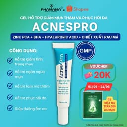 Thumbnail Gel giảm mụn AcnesPro Skincare cho da dầu mụn nhạy cảm, giảm mụn viêm, mờ thâm, làm đẹp da sau mụn (20g) 1