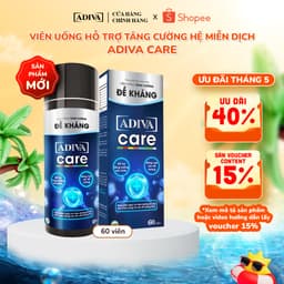 Thumbnail Viên Uống Tăng Cường  Đề Kháng ADIVA Care – Hỗ Trợ Tăng Cường Hệ Miễn Dịch Tốt Cho Sức Khỏe 1