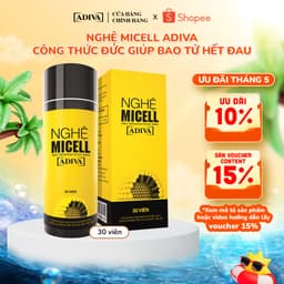 Thumbnail Nghệ Micell ADIVA 30 Viên- Hỗ Trợ Các Vấn Đề Về Đau Bao Tử, Dạ Dày 1