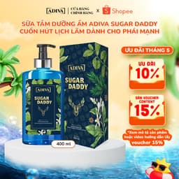 Thumbnail Sữa Tắm  Hương Nước Hoa Kháng Khuẩn Cho Nam ADIVA Sugar Daddy 400ml 1