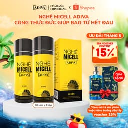 Thumbnail Combo 2 Hộp Nghệ Micell Adiva 30 Viên- Hỗ Trợ Các Vấn Đề Về Đau Bao Tử, Dạ Dày 1