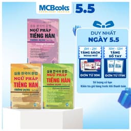 Thumbnail Sách - Combo Ngữ Pháp Tiếng Hàn Thông Dụng 2