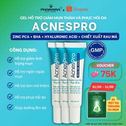Thumbnail Combo 3 Tuýp Gel AcnesPro Skincare hỗ trợ giảm mụn, mờ thâm (20g/tuýp) 1