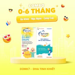 Thumbnail Tích điểm - Combo Avisure D3MK7 và Avisure DHA smart kid hỗ trợ bé cao lớn, thông minh, mắt sáng 1
