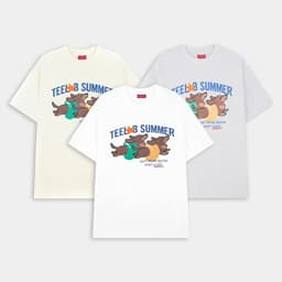 Thumbnail Áo Thun Teelab Hot Dogs Form Rộng In Lụa 3 Màu Hot Trend Local Brand Unisex TS323 1