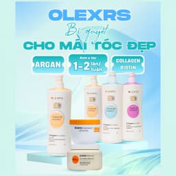 Thumbnail Cặp Dầu Gội Xả Olexrs+HairSalon Argan Oil Collagen Chính Hãng 2