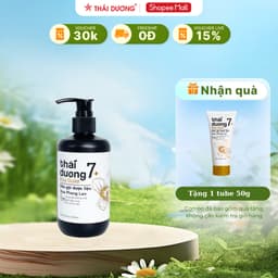 Thumbnail DẦU GỘI dược liệu Thái Dương 7 Plus Gold tặng Tube 7 Plus 50g 1