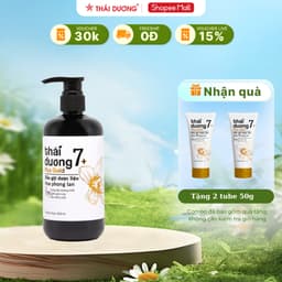 Thumbnail DẦU GỘI dược liệu Thái Dương 7 Plus Gold tặng Tube 7 Plus 50g 4
