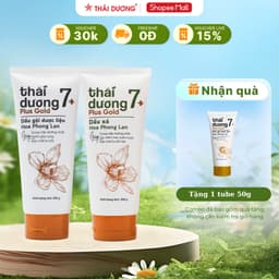 Thumbnail DẦU GỘI dược liệu Thái Dương 7 Plus Gold tặng Tube 7 Plus 50g 3