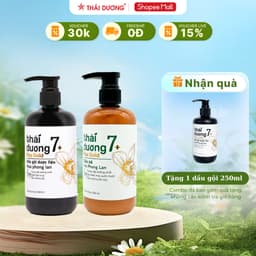 Thumbnail DẦU GỘI dược liệu Thái Dương 7 Plus Gold tặng Tube 7 Plus 50g 2