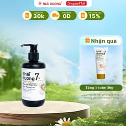 Thumbnail Mua 1 dầu gội Thái Dương 7 Plus (chai 250ml/ 500ml) tặng Dầu xả 7 Plus Gold 50g 1