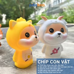 Thumbnail Đồ chơi chíp con vật thả bồn tắm cao cấp Pikaboo, hình con vật đáng yêu ngộ nghĩnh an toàn cho bé 4