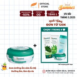 Thumbnail Kem dưỡng ẩm cho da mềm mịn Himalaya Nourishing Skin Cream 50ml 1