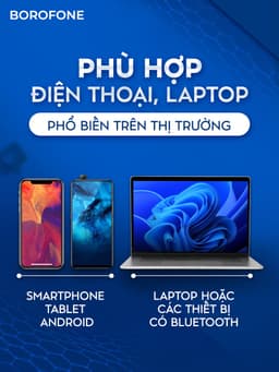 Thumbnail Tai nghe bluetooth không dây Hoco EW74, hỗ trợ nghe gọi, cảm ứng chuyển bài, nghe nhạc 4 giờ liên tục 3