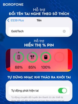 Thumbnail Tai nghe bluetooth không dây Hoco EW74, hỗ trợ nghe gọi, cảm ứng chuyển bài, nghe nhạc 4 giờ liên tục 2