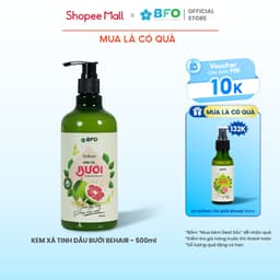 Thumbnail (TẶNG XỊT DƯỠNG TÓC) Dầu Gội Bưởi Dưỡng Tóc Tinh Dầu Bưởi Mọc Tóc Phục Hồi Tóc BFO Behair 500ml 2