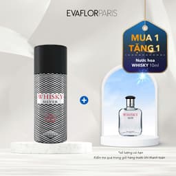 Thumbnail Xịt khử mùi toàn thân nam Evaflor Whisky chính hãng Pháp hương thảo mộc tươi mát cả ngày năng động 150ml 2