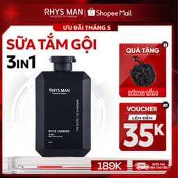 Thumbnail Sữa tắm gội nam 3in1 RHYS MAN hương nước hoa Rhys Legend 350ml 1