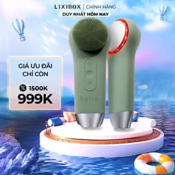 Thumbnail [SPLIVE] Máy Rửa Mặt Massage Tích Hợp Liệu Pháp Ánh Sáng và Nhiệt Halio Multi-task Cleansing & Massaging Device 2