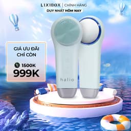 Thumbnail [SPLIVE] Máy Rửa Mặt Massage Tích Hợp Liệu Pháp Ánh Sáng và Nhiệt Halio Multi-task Cleansing & Massaging Device 1