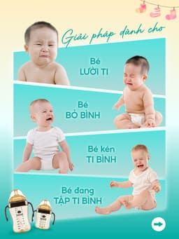 Thumbnail Bình Sữa Kamidi Chất Liệu PPSU Cao Cấp An Toàn Cho Bé Sơ Sinh Chống Sặc Và Đầy Hơi Hiệu Quả Bé Ti Được Mọi Tư Thế 3