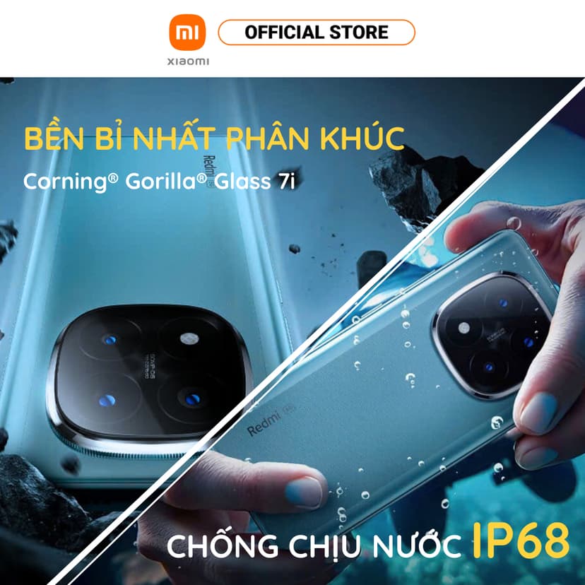 Ảnh Điện thoại thông minh Redmi Note 14 Pro+ 5G (8+256GB) | Màn hình 6.67" | Snap 7S Gen 3 | Camera AI 200MP 4