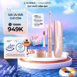 Thumbnail Bàn Chải Điện Halio Sonic Whitening Toothbrush Pro - Màu White Kèm Hộp Đựng 1