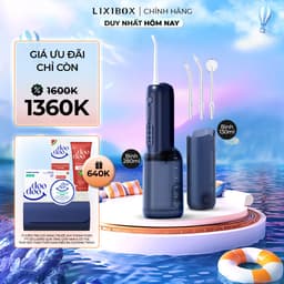 Thumbnail Máy Tăm Nước 2 Bình Thay Thế Halio UltraClean Express Hydro Floss Phiên Bản Nâng Cấp 2