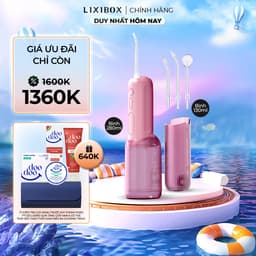 Thumbnail Máy Tăm Nước 2 Bình Thay Thế Halio UltraClean Express Hydro Floss Phiên Bản Nâng Cấp 3