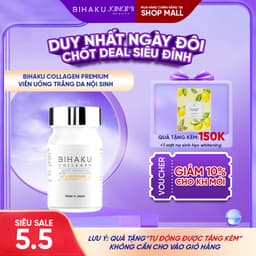 Thumbnail Bộ đôi dưỡng trắng mờ nám SKinmd và Bihaku Collagen 30v 1