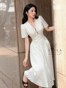Thumbnail Đầm thiết Vella, Lilia nhận order các size hiện không có sẵn. 2