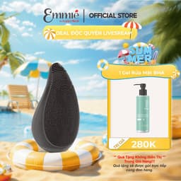 Thumbnail Máy Rửa Mặt Emmié Premium Facial Cleansing Brush Sonic Extra - Đạt Chứng Nhận FDA 1