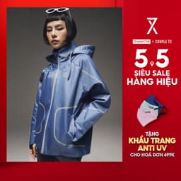 Thumbnail Áo Khoác Công Nghệ Nữ Couple TX X-Jacket Version 4 WOP 2049 trượt nước, đi mưa phiên bản giới hạn 10 tính năng 1