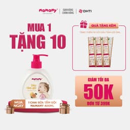Thumbnail Sữa tắm gội cho bé Mamamy gốc thực vật thiên nhiên, dịu lành tinh dầu bưởi/tía tô 1