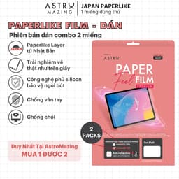 Thumbnail Miếng dán màn hình Paperlike Nhật Bản Hồng cho iPad Pro 11 Air 4 5 Gen 7 8 9 1