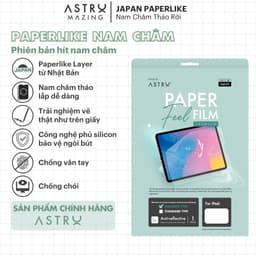 Thumbnail Miếng dán AstroMazing Paperfilm Paper Like dành cho iPad Air 4 5 Pro 11 Gen 9 1