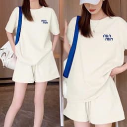 Thumbnail SET Bộ Quần Áo Nữ MINMIN NAD Unisex - Đồ Bộ Thể Thao Nữ Chất Cotton Mặc Đi Chơi Du Lịch Ullzang 2