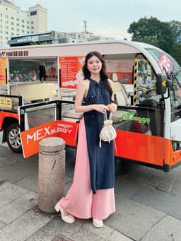 Thumbnail Set Áo Dài Yếm Kèm Quần GAGO Brand Cách Tân Dáng Suông Mặc Dịp Tết, Đi Chơi Tết 2025 Ất Tỵ 3